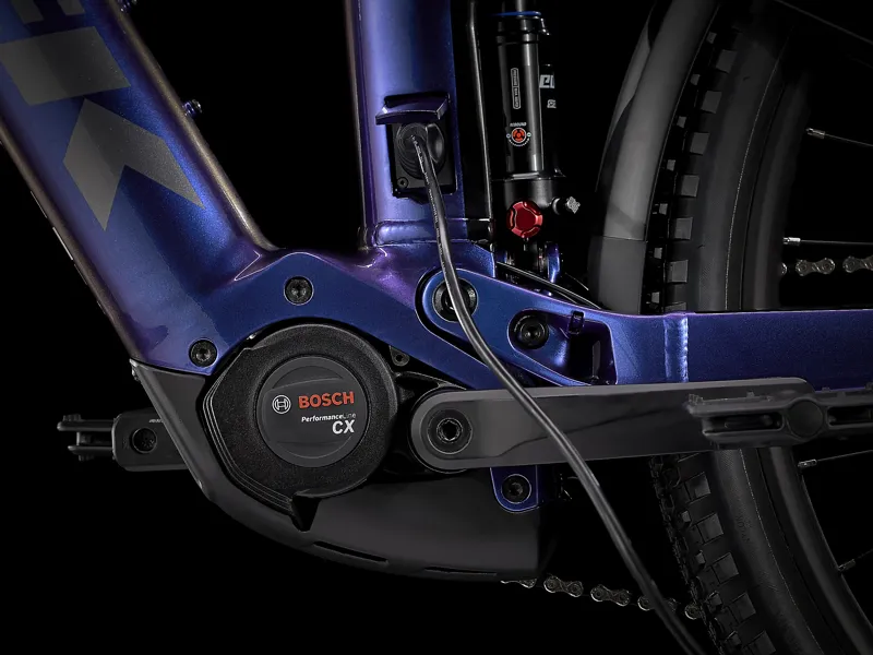 2022 Trek Powerfly FS 4 EQ Electric Mountain Bike Purple and Black-6